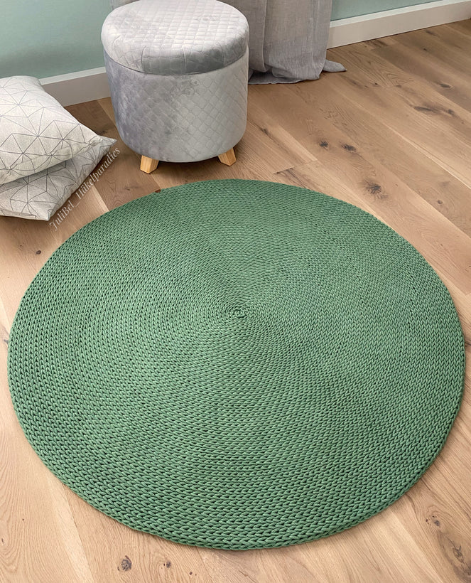 Teppiche aus Baumwollschnur
